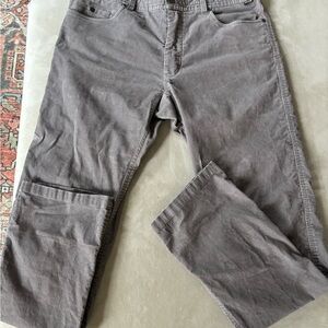 Howler Brothers Men's Gray Corduroy Pants - Straight Leg